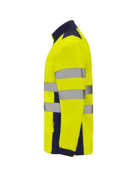 High-visibility, water-resistant, two-tone softshell - ANTARES ROLY