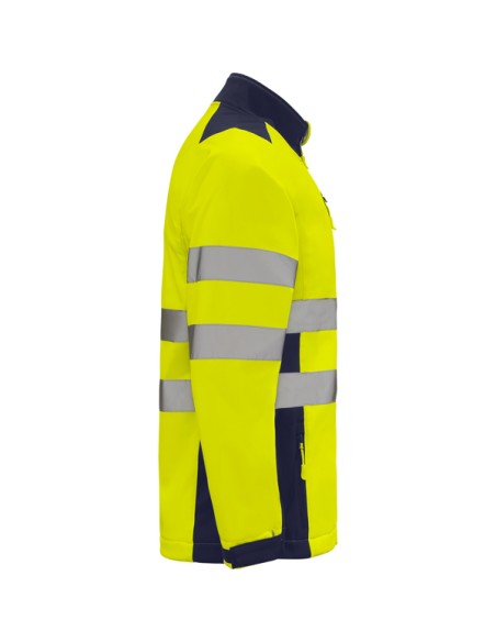 High-visibility, water-resistant, two-tone softshell - ANTARES ROLY