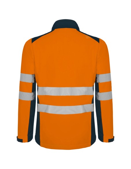 High-visibility, water-resistant, two-tone softshell - ANTARES ROLY