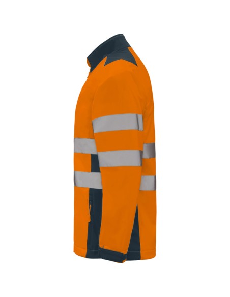 High-visibility, water-resistant, two-tone softshell - ANTARES ROLY