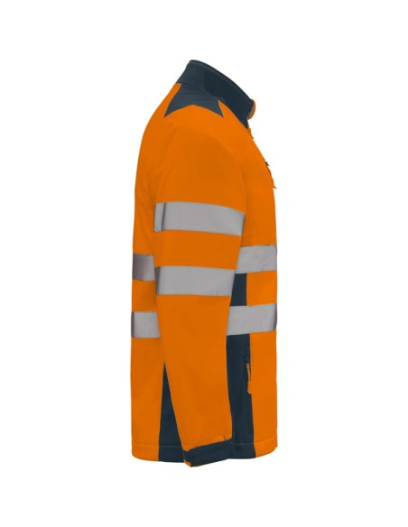 Softshell bicolor d'alta visibilitat resistent a l'aigua - ANTARES ROLY