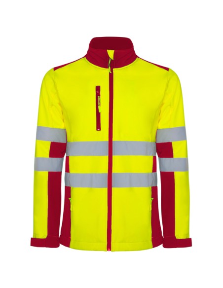 High-visibility, water-resistant, two-tone softshell - ANTARES ROLY