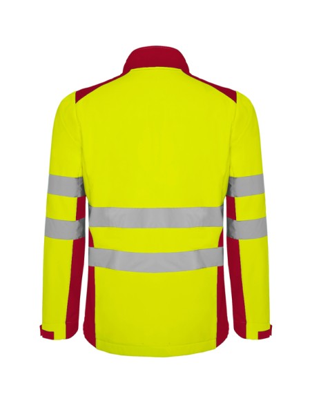 Softshell bicolor de alta visibilidad resistente al agua - ANTARES ROLY