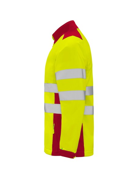 Softshell bicolor d'alta visibilitat resistent a l'aigua - ANTARES ROLY