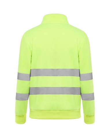 High-visibility half-zip polyester... High-visibility half-zip polyester...