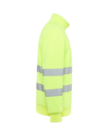 High-visibility half-zip polyester... High-visibility half-zip polyester...