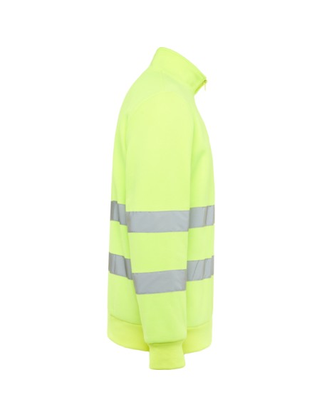 High-visibility half-zip polyester sweatshirt - SPICA ROLY