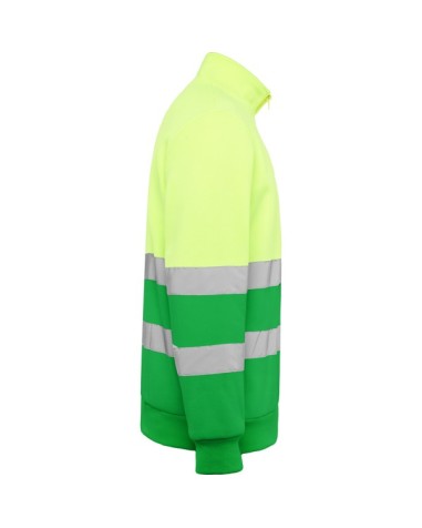 High-visibility half-zip polyester... High-visibility half-zip polyester...