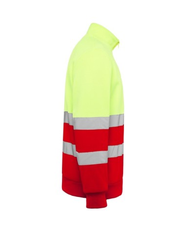 High-visibility half-zip polyester... High-visibility half-zip polyester...