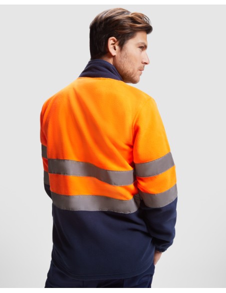 High-visibility full-zip fleece jacket - ALTAIR ROLY