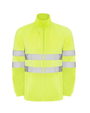 High-visibility full-zip fleece... High-visibility full-zip fleece...