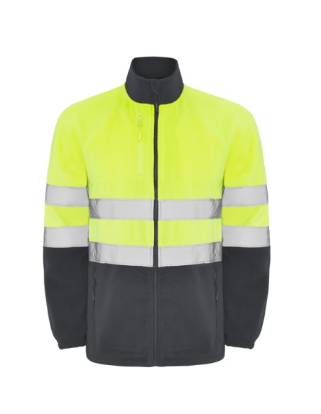 High-visibility full-zip fleece jacket - ALTAIR ROLY