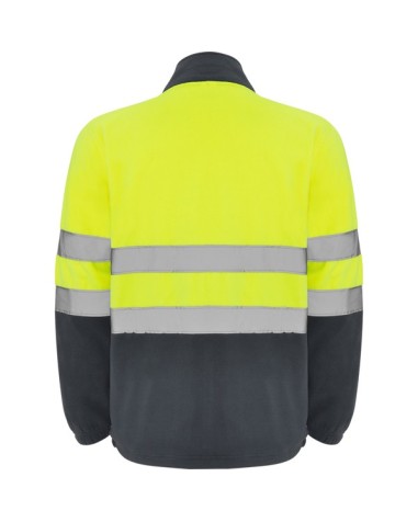 High-visibility full-zip fleece... High-visibility full-zip fleece...