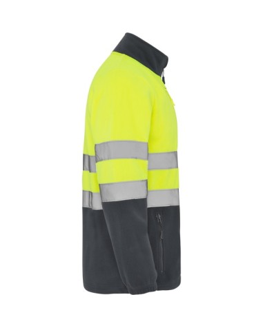 High-visibility full-zip fleece... High-visibility full-zip fleece...