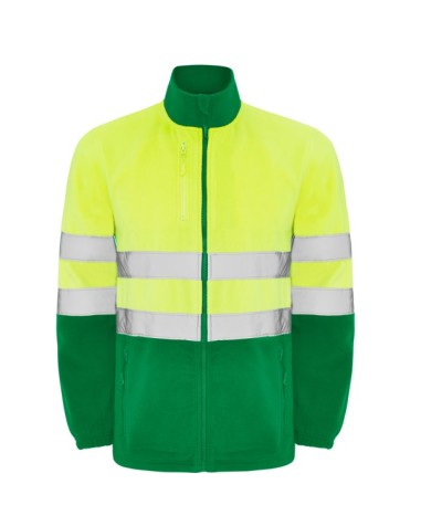 High-visibility full-zip fleece... High-visibility full-zip fleece...