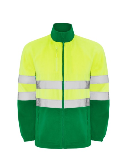 High-visibility full-zip fleece jacket - ALTAIR ROLY
