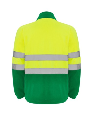 High-visibility full-zip fleece... High-visibility full-zip fleece...