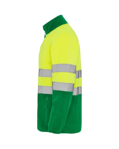 High-visibility full-zip fleece... High-visibility full-zip fleece...