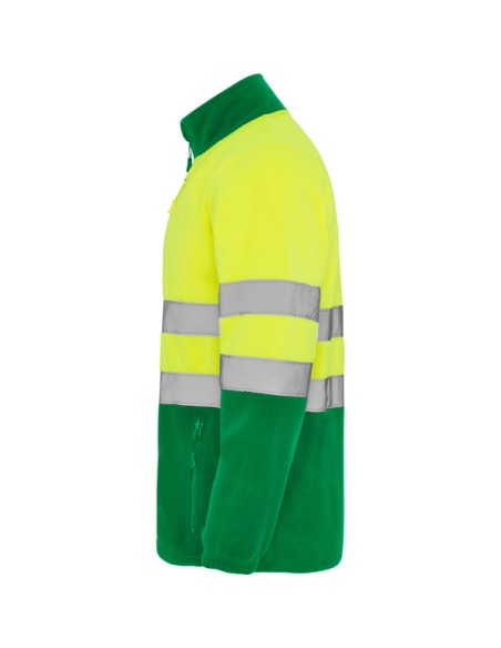High-visibility full-zip fleece jacket - ALTAIR ROLY