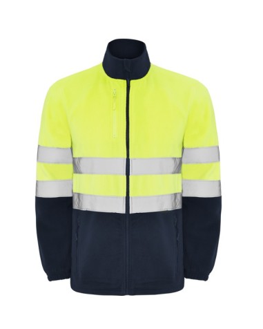 High-visibility full-zip fleece... High-visibility full-zip fleece...