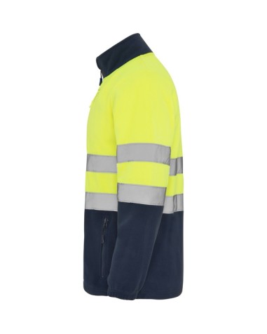 High-visibility full-zip fleece... High-visibility full-zip fleece...