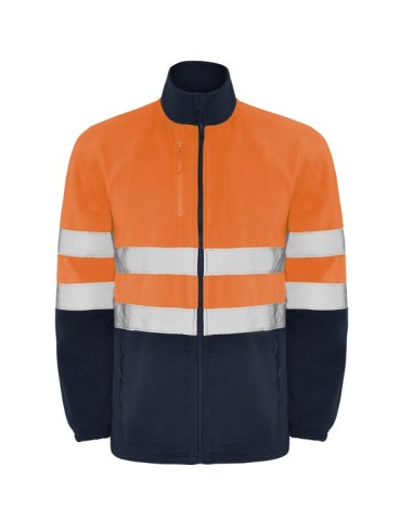 High-visibility full-zip fleece... High-visibility full-zip fleece...