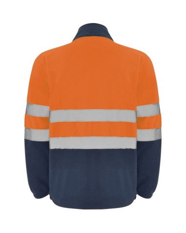 High-visibility full-zip fleece... High-visibility full-zip fleece...