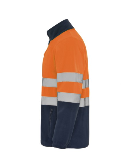 High-visibility full-zip fleece jacket - ALTAIR ROLY