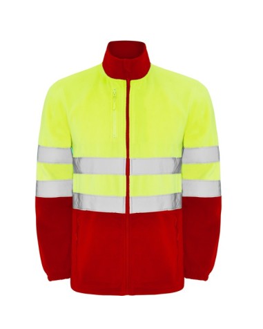 High-visibility full-zip fleece... High-visibility full-zip fleece...
