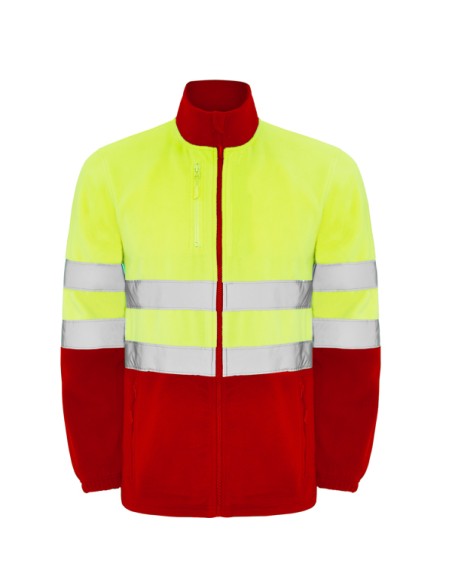 High-visibility full-zip fleece jacket - ALTAIR ROLY