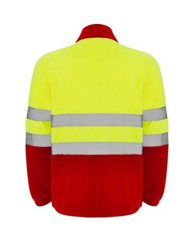 High-visibility full-zip fleece... High-visibility full-zip fleece...
