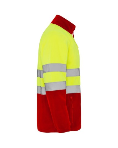 High-visibility full-zip fleece... High-visibility full-zip fleece...