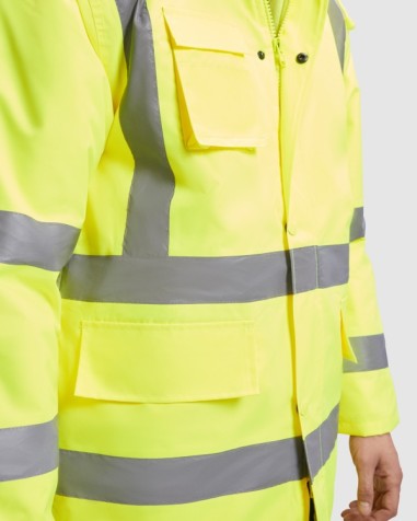 Parka encoixinada d´alta visibilitat... Parka encoixinada d´alta visibilitat...