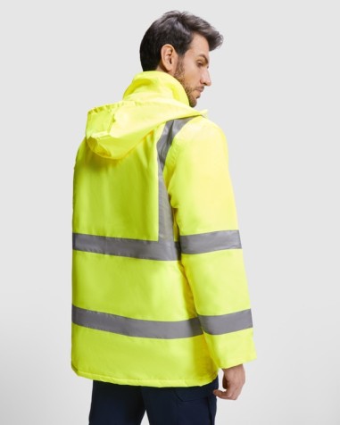 Parka matelassée haute visibilité en... Parka matelassée haute visibilité en...