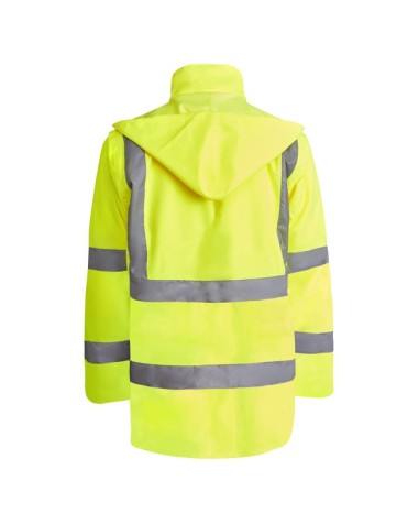 Parka matelassée haute visibilité en... Parka matelassée haute visibilité en...