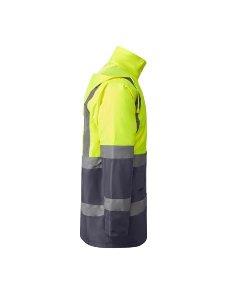 High-visibility quilted parka with waterproof fabric - MERAK ROLY