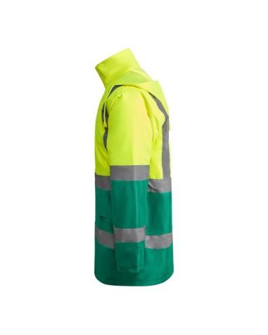 High-visibility quilted parka with... High-visibility quilted parka with...