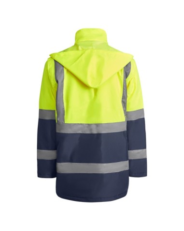 Parka encoixinada d´alta visibilitat... Parka encoixinada d´alta visibilitat...
