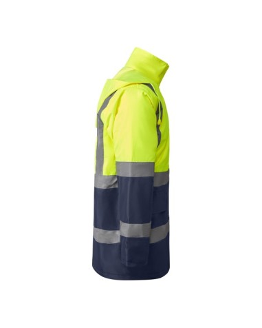High-visibility quilted parka with... High-visibility quilted parka with...