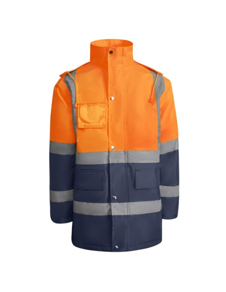Parka acolchada de alta visibilidad combinada, tejido impermeable - MERAK ROLY