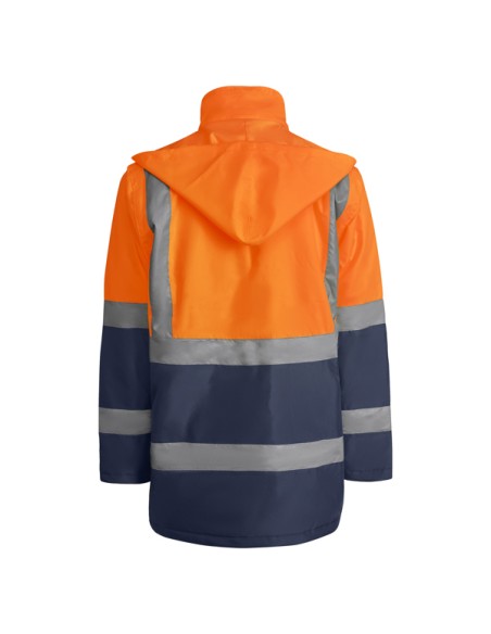 High-visibility quilted parka with waterproof fabric - MERAK ROLY
