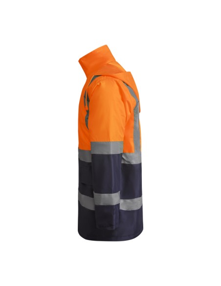 Parka acolchada de alta visibilidad combinada, tejido impermeable - MERAK ROLY