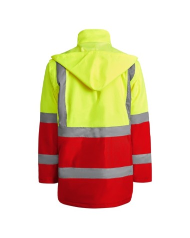 Parka encoixinada d´alta visibilitat... Parka encoixinada d´alta visibilitat...