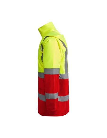 High-visibility quilted parka with waterproof fabric - MERAK ROLY