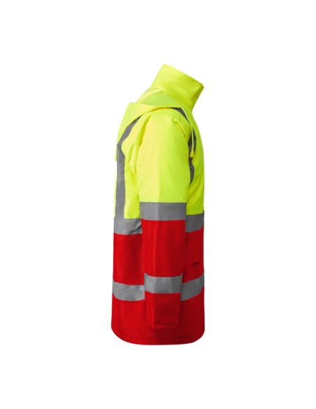High-visibility quilted parka with waterproof fabric - MERAK ROLY