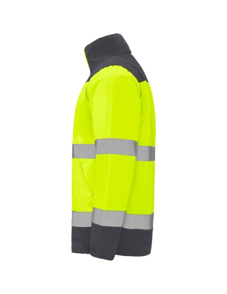 High-visibility padded parka, waterproof fabric - EPSYLON ROLY