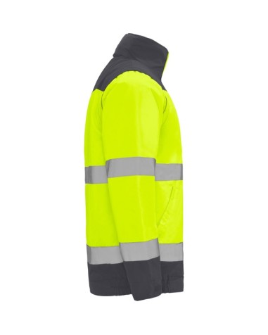 High-visibility padded parka,... High-visibility padded parka,...