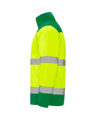 High-visibility padded parka,... High-visibility padded parka,...