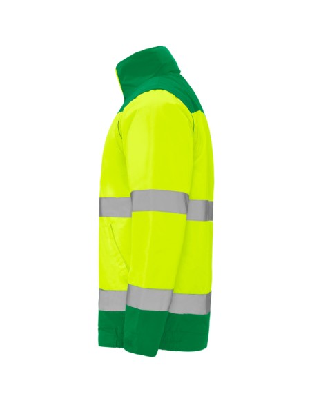 High-visibility padded parka, waterproof fabric - EPSYLON ROLY