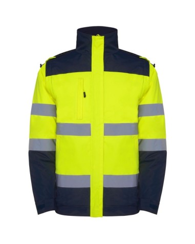 High-visibility padded parka,... High-visibility padded parka,...
